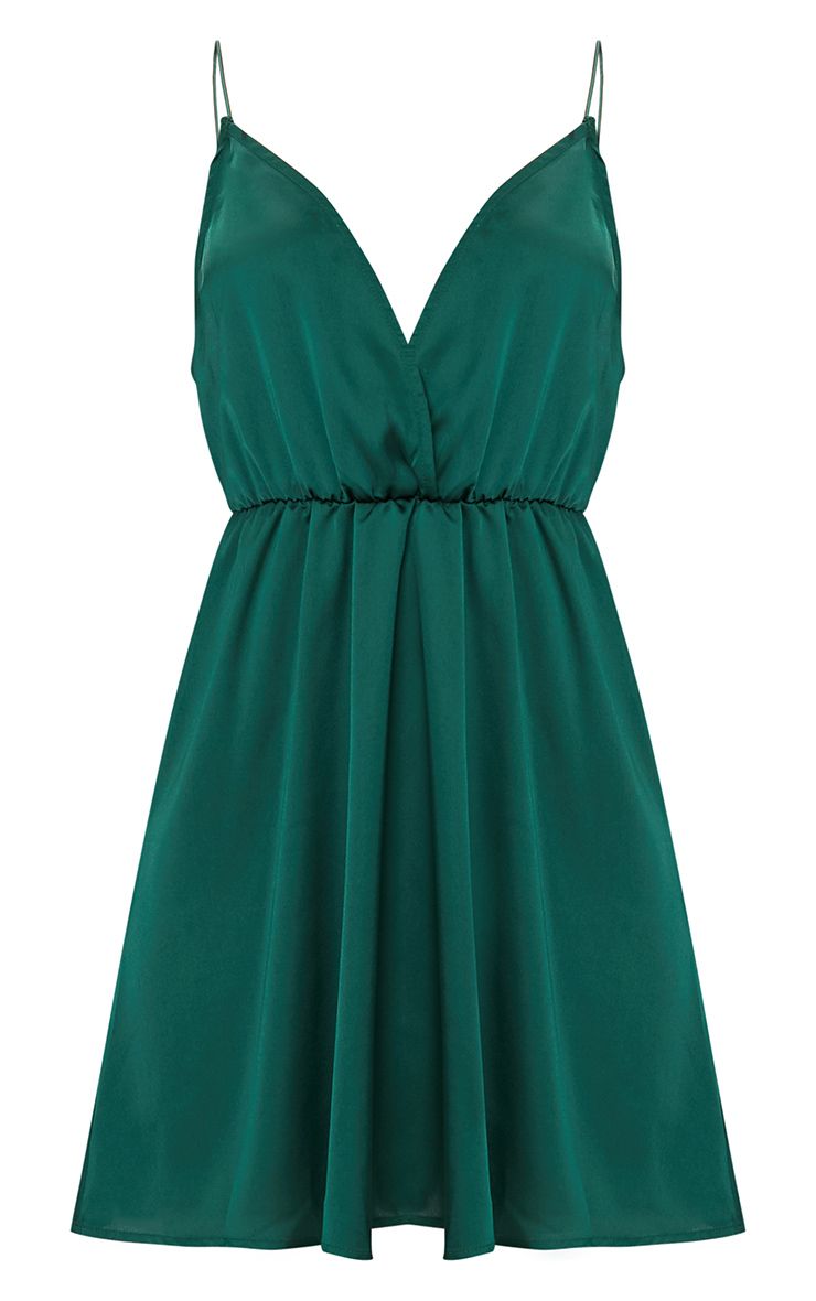 emerald stretch satin body up body