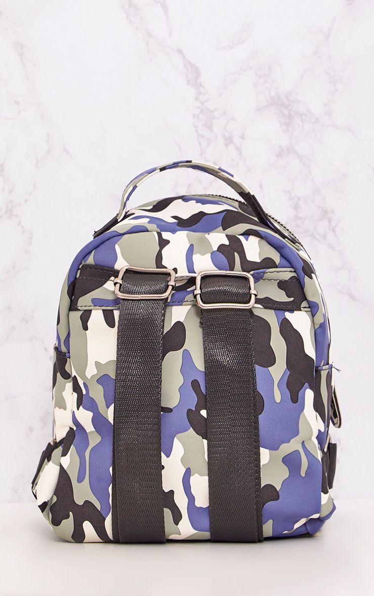 Grey Camo Mini Backpack. Accessories PrettyLittleThing