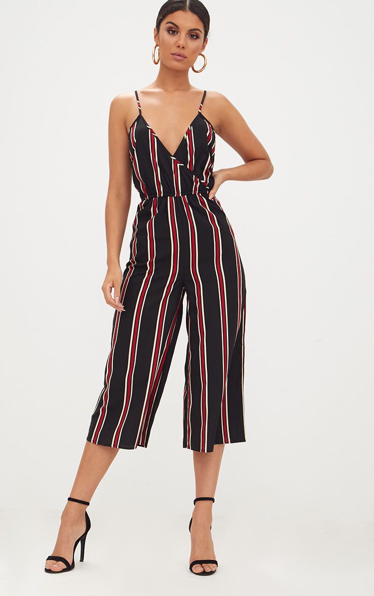 Culotte Jumpsuits | Knee Length Jumpsuit | PrettyLittleThing