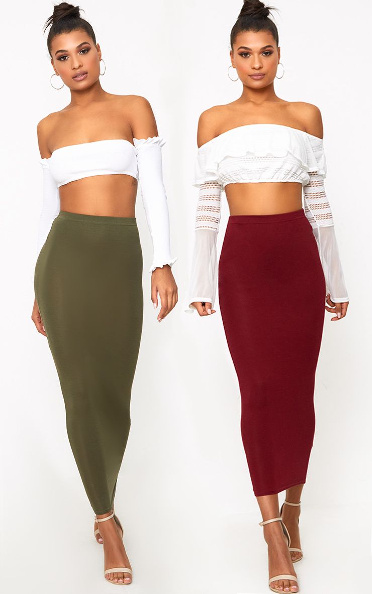 Maxi Skirts | Women's Maxi & Long Skirts | PrettyLittleThing USA