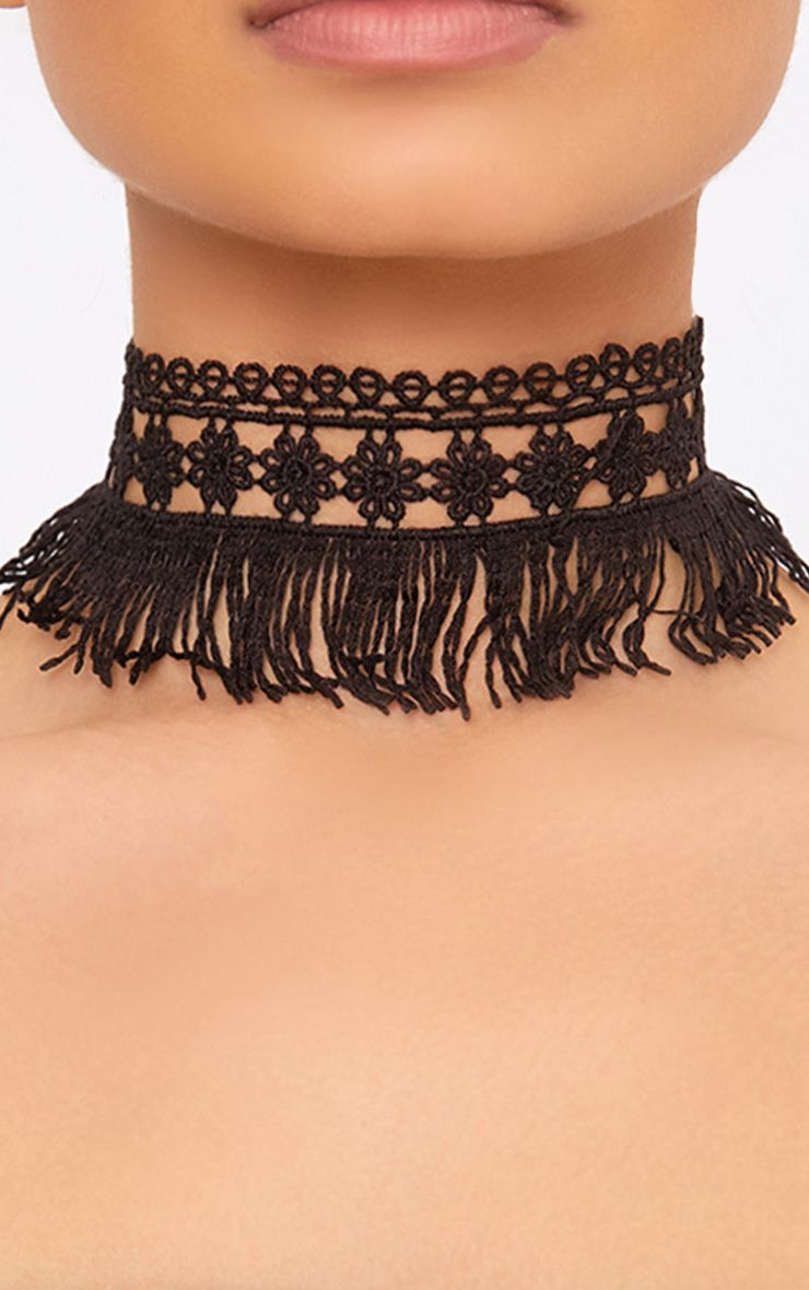Chokers | Black & Gold Choker Necklaces | PrettyLittleThing USA