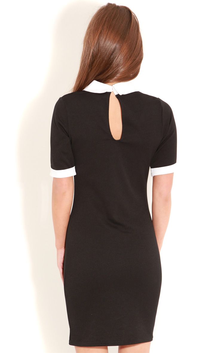 tailored collar dress