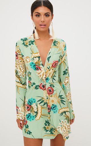 Long sleeve wrap dress wedding guest ideas