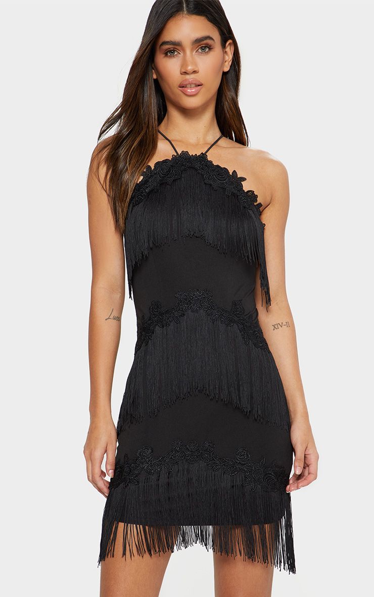 Dress with Tassel Detail