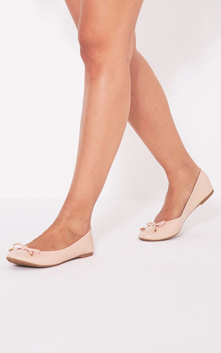 nude ballet pumps