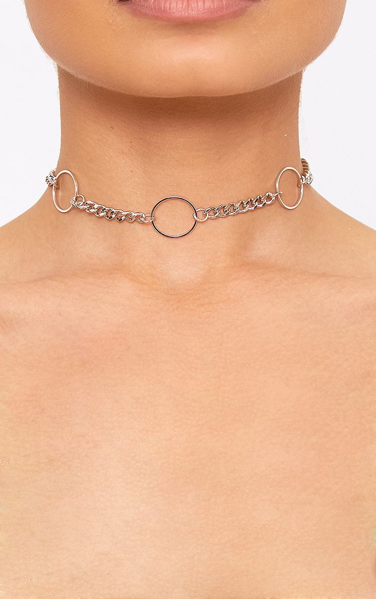 Chokers Black & Gold Choker Necklaces PrettyLittleThing