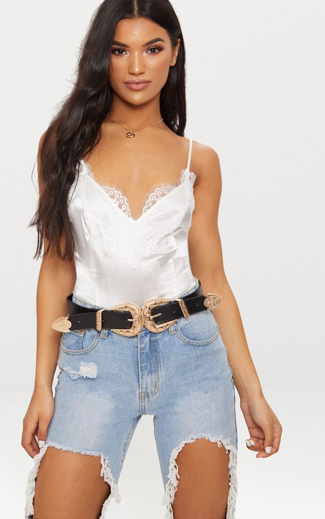 Cream high leg ribbed eyelash trim body 15 elegant