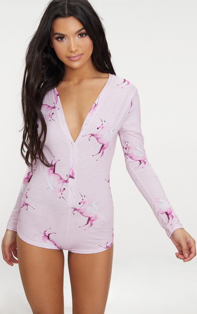 pretty little thing unicorn pink print panties version