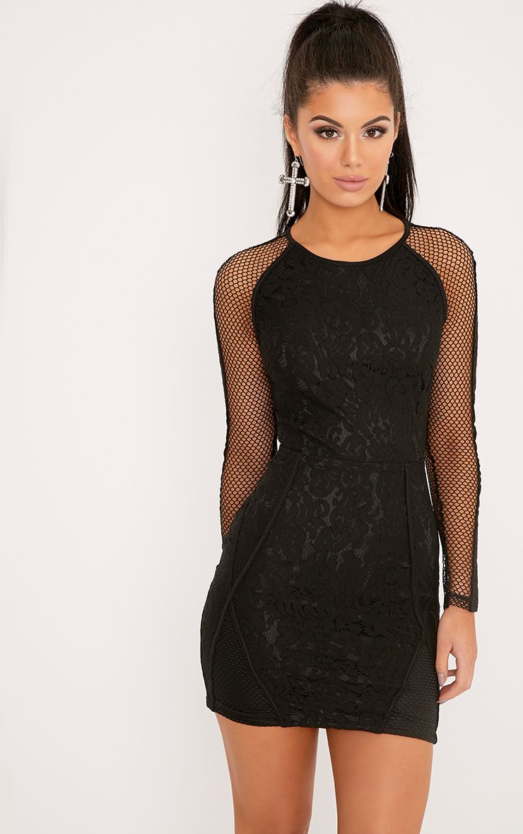 Burgundy delicate lace fishnet panel body ultrasound