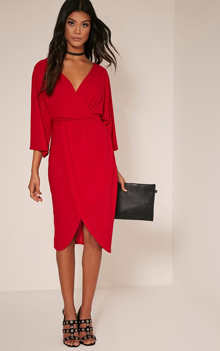 Midi Dresses | Cheap Mid Length Dress | PrettyLittleThing