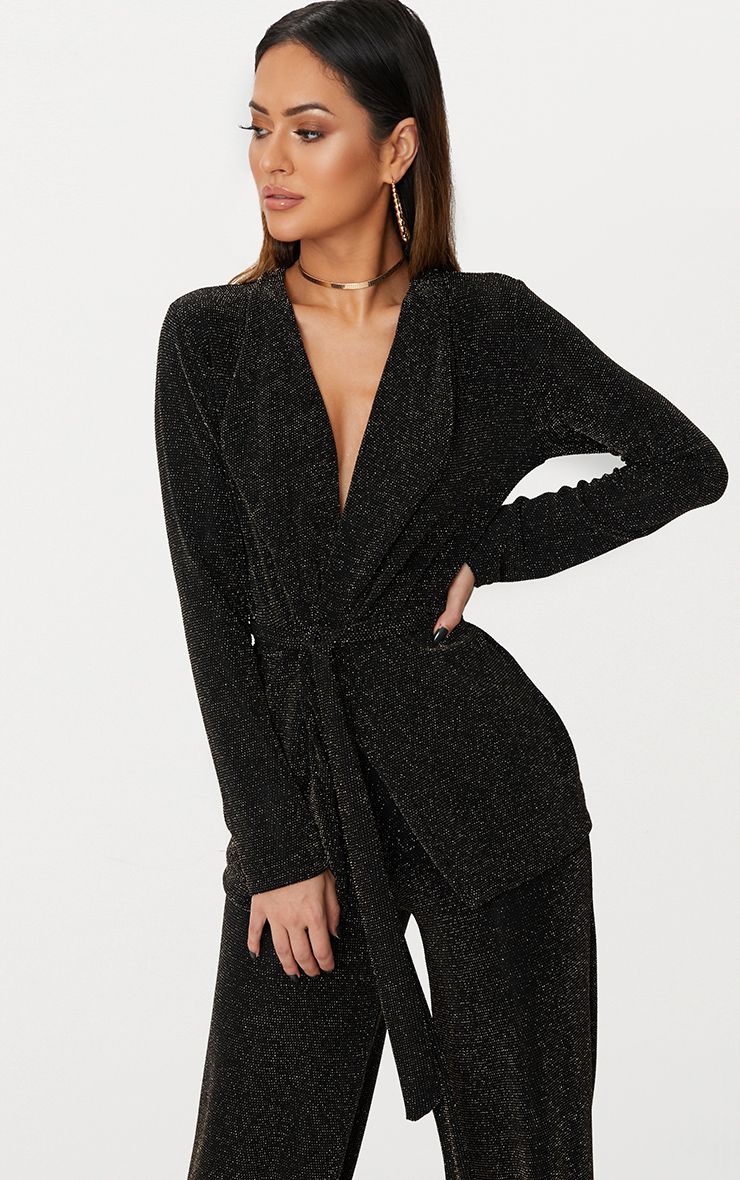 Shelbi Black Longline Bomber Jacket Coats & Jackets