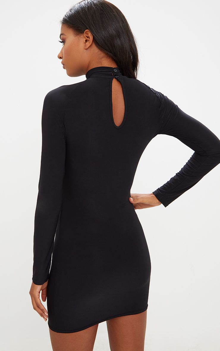 Down long up sleeve dresses arm bodycon Up long arm bodycon dresses sleeve
