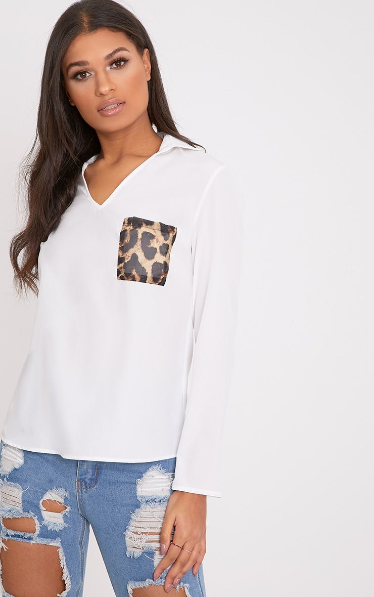 تحفظا zara leopard pocket shirt 
