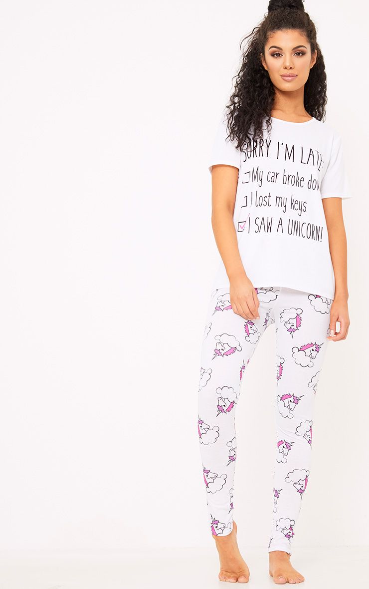 Pretty little thing unicorn pink print panties 0 1